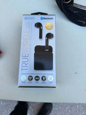 Sentry BT979 True Wireless Bluetooth Earbuds with Charging Case - Black